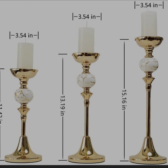 Candle holder set NWT sale - Picture 6 of 7